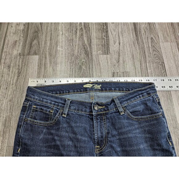 (3/$35) Old Navy The Flirt Jeans Womens 10 Short Denim Straight Leg Mid Rise - Picture 8 of 12